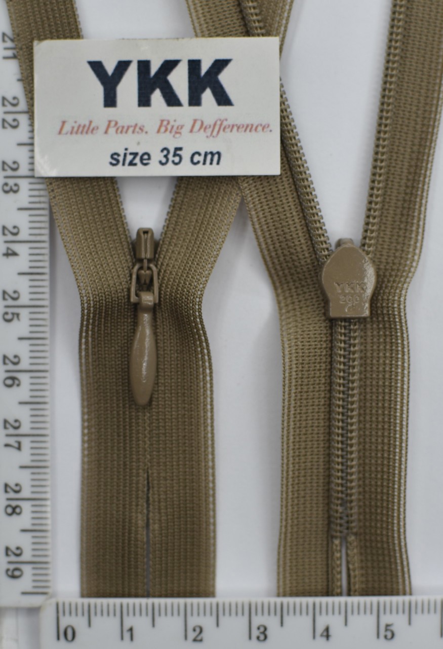 Блискавка спіраль №2 YKK Японія потайна нейлон 35см ( 300 )