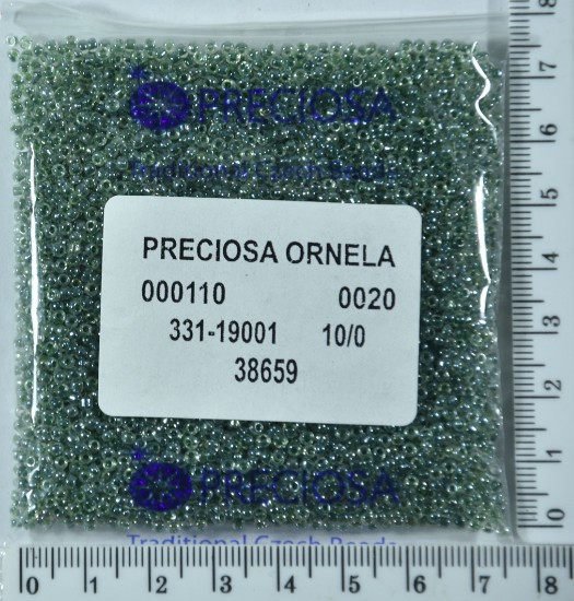 Бісер PRECIOSA №10 / 0 фарбують №38659 пакет 50 грам