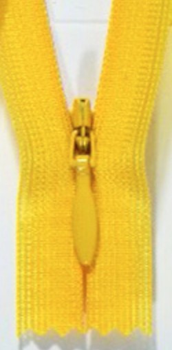 Блискавка спіраль №2 YKK Японія потайна нейлон 20см (506) яєчний