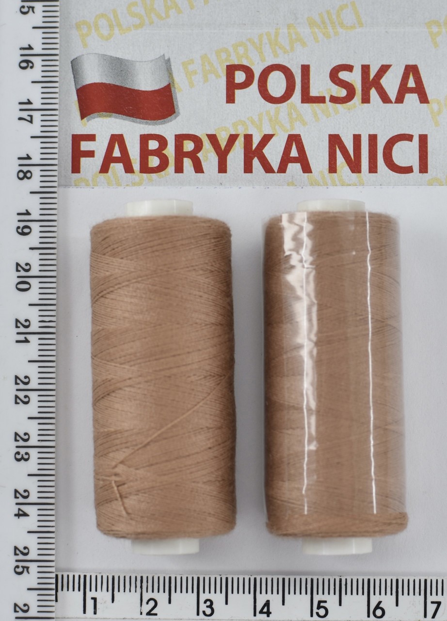 Нитка поліестер армовані №80 (аналог №40 / 2) 400ярд Польща №466