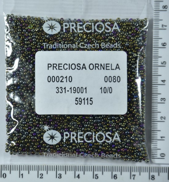 Бісер PRECIOSA №10 / 0 перлам №59115 пакет 50 грам