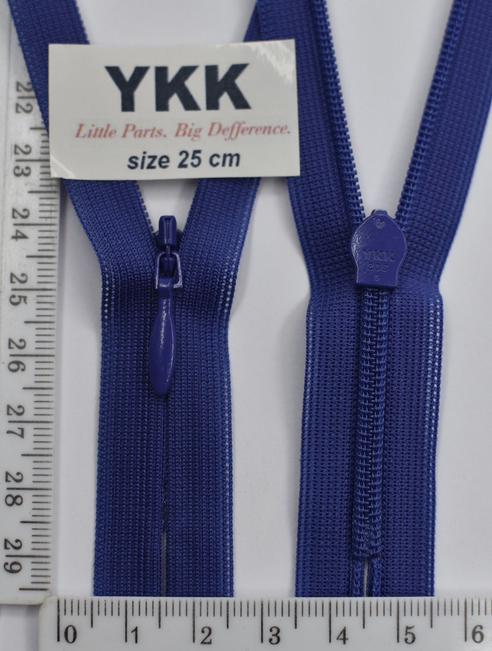 Блискавка спіраль №2 YKK Японія потайна нейлон 25см (278)