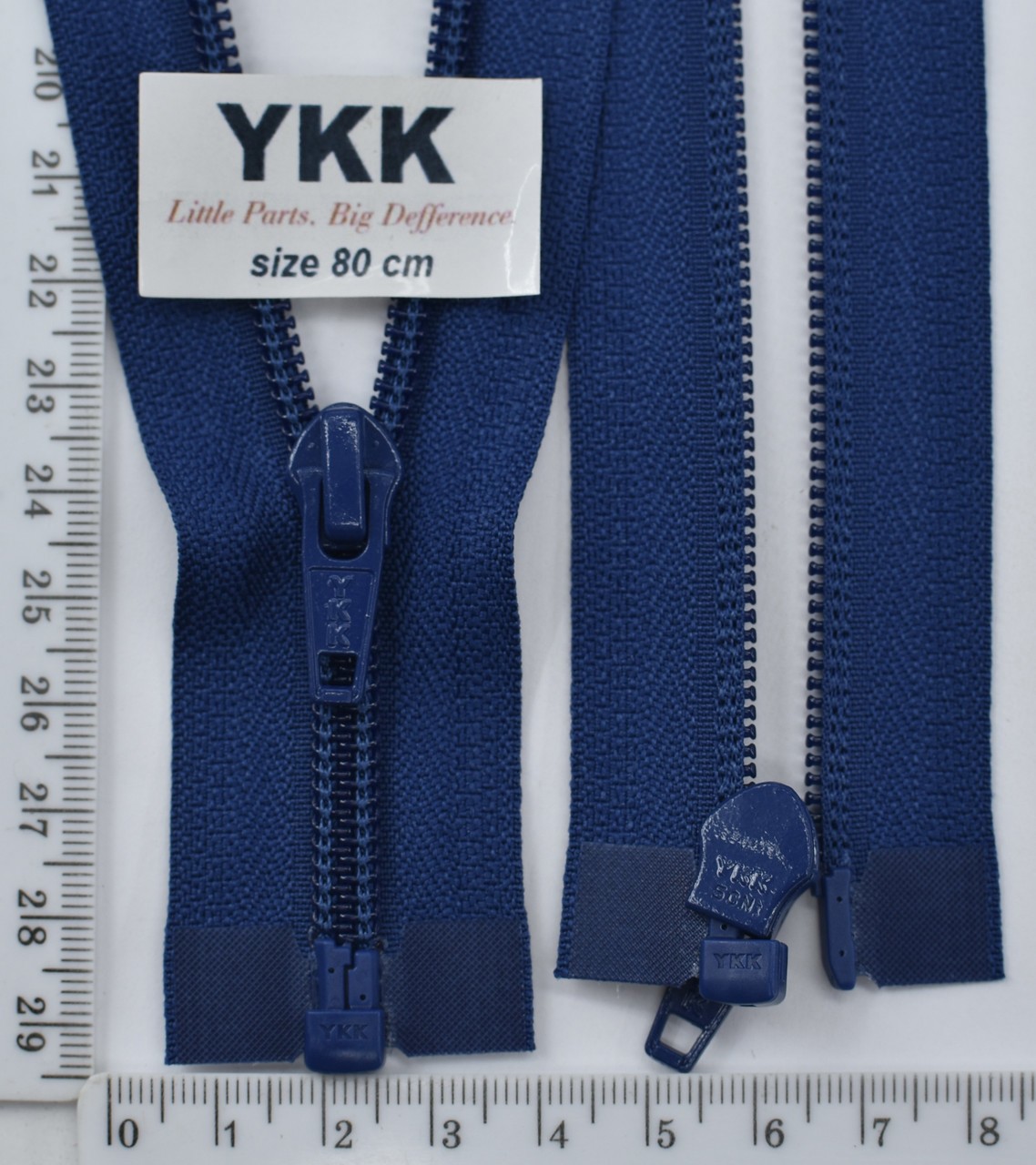 Блискавка спіраль №5 YKK Японія разьемний 80см (040) синій