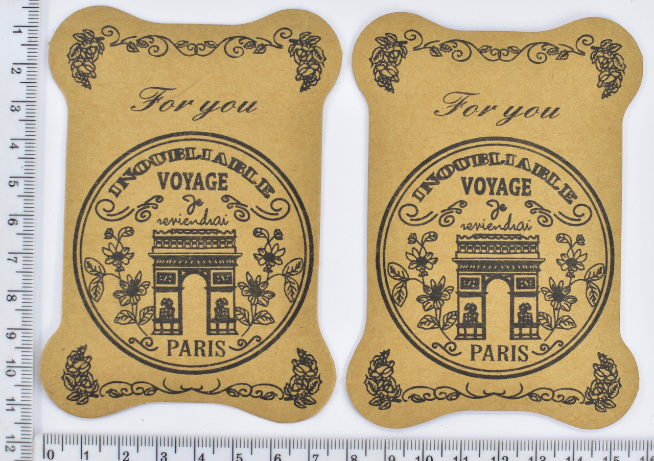 Картон "paris" для намотування метраж товару (р-р 7 * 11)