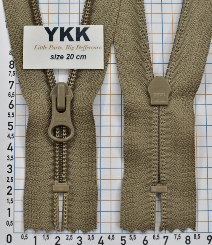 Блискавка 20см спіраль № 5 YKK Японія CIFC-56-DALHD-E № 300 