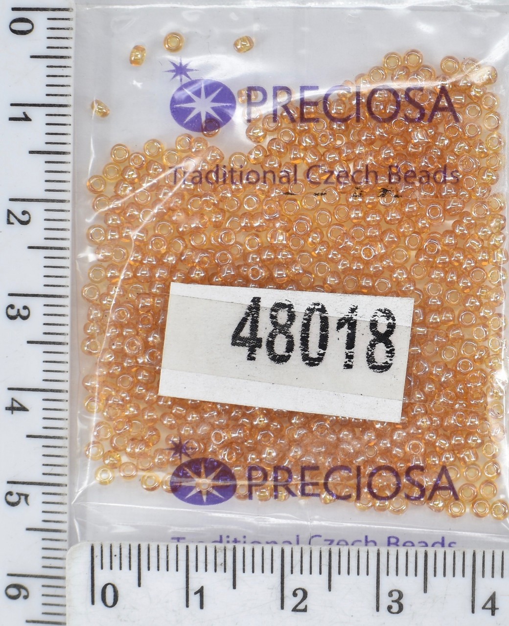 Бісер PRECIOSA №10 / 0 №48018 шт = 5гр