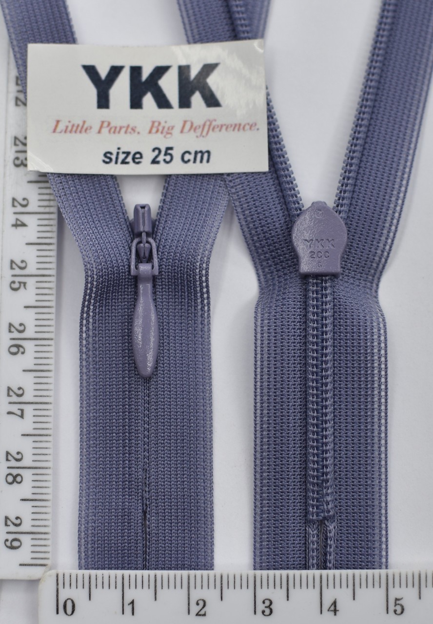Блискавка спіраль №2 YKK Японія потайна нейлон 25см (379)