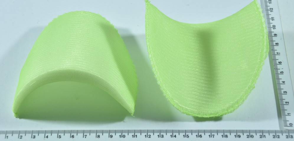 Підплічники щільні дрібні маленькі ( 1/2 "= 12мм) салат