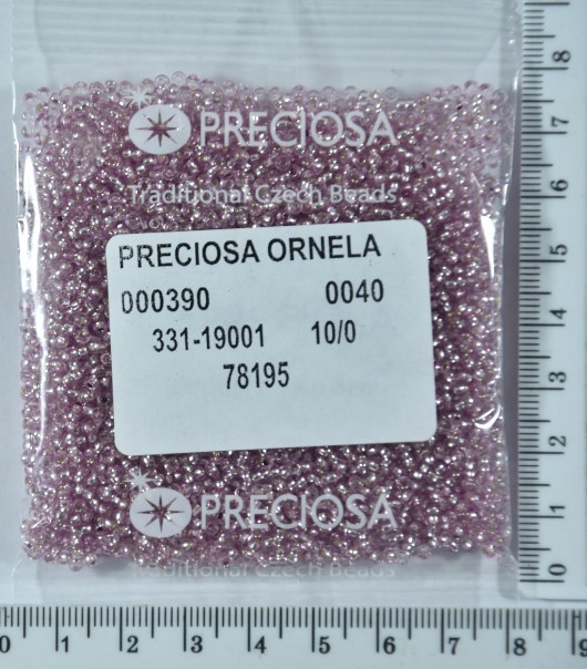 Бісер PRECIOSA №10 / 0 блискучий №78195 пакет 50 грам
