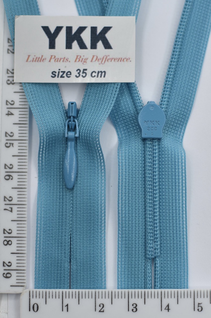 Блискавка спіраль №2 YKK Японія потайна нейлон 35см ( 370)