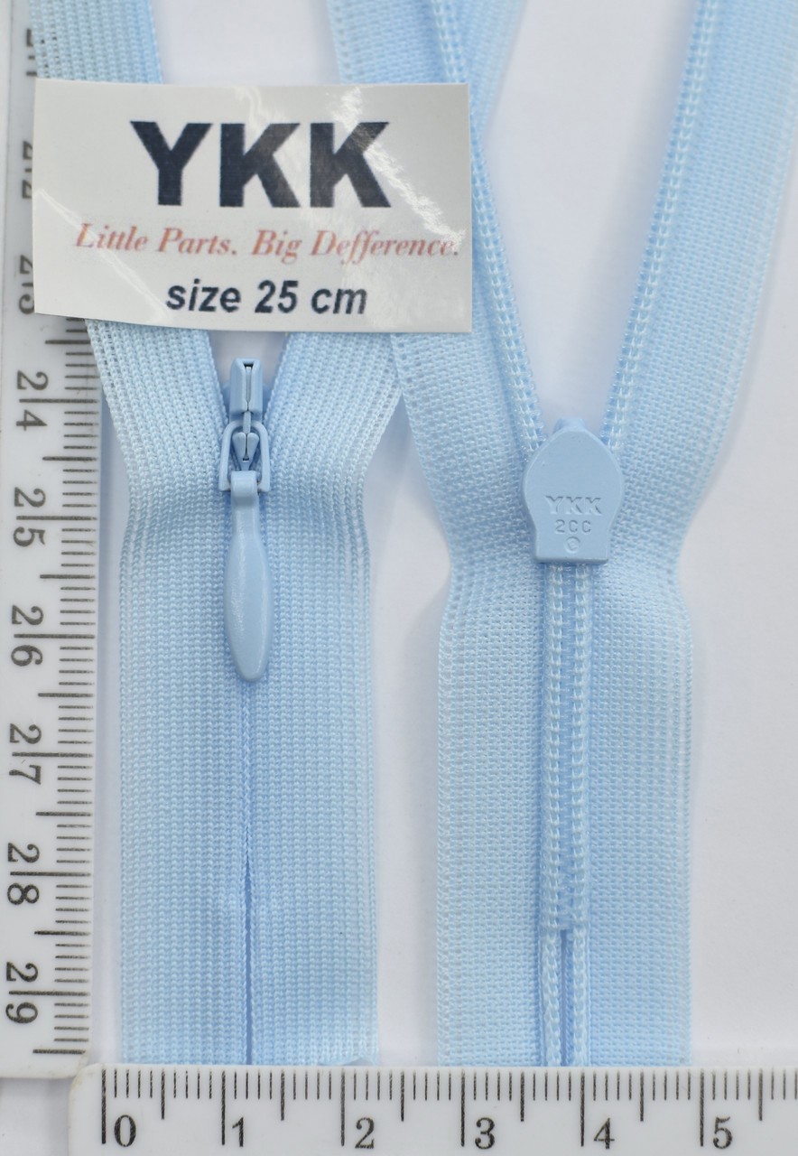 Блискавка спіраль №2 YKK Японія потайна нейлон 25см (026)