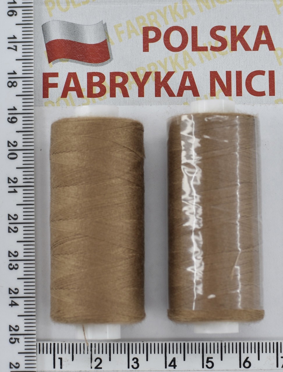 Нитка поліестер армовані №80 (аналог №40 / 2) 400ярд Польща №486