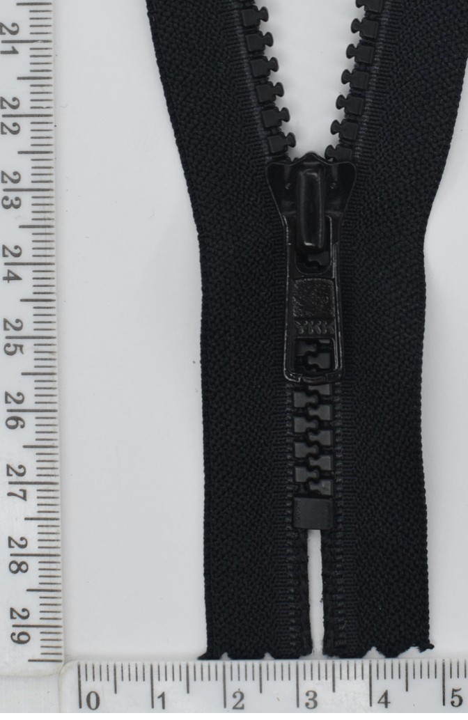 Блискавка 23см трактор №5 YKK Японія VSC-56-DA-E-P14N чорна