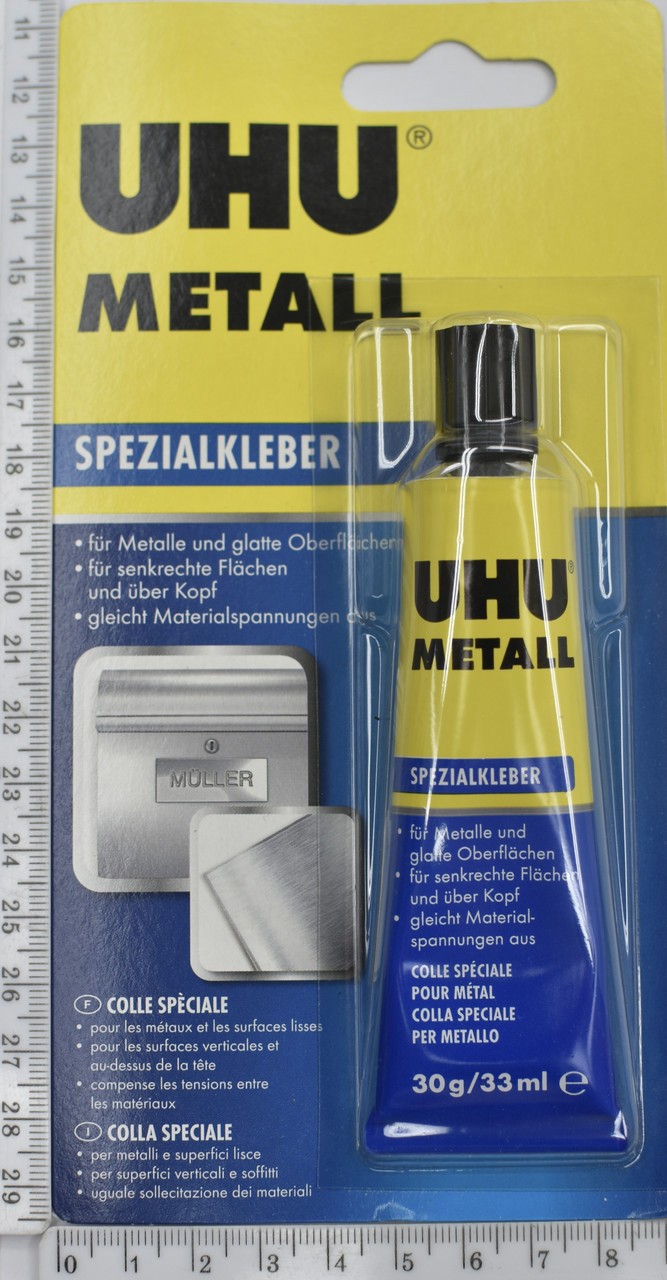 Клей UHU Німеччина "METALL" 33мл