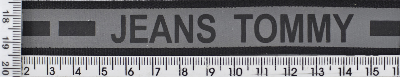 Стрічка світловідб шир = 2см з малюнком JEANS