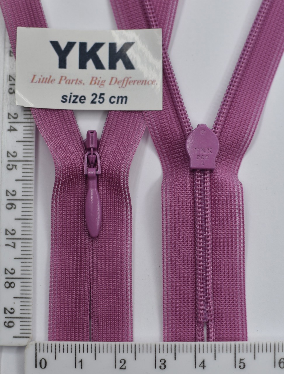 Блискавка спіраль №2 YKK Японія потайна нейлон 25см (267)