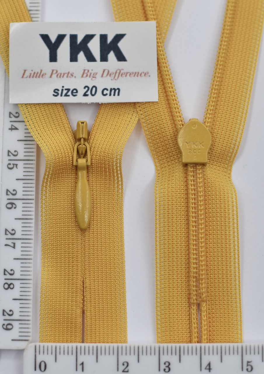 Блискавка спіраль №2 YKK Японія потайна нейлон 20см ( 846 )