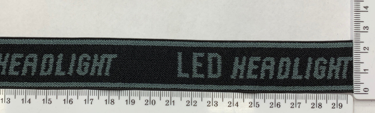 Гумка обробна шир 2,5 см Led Head