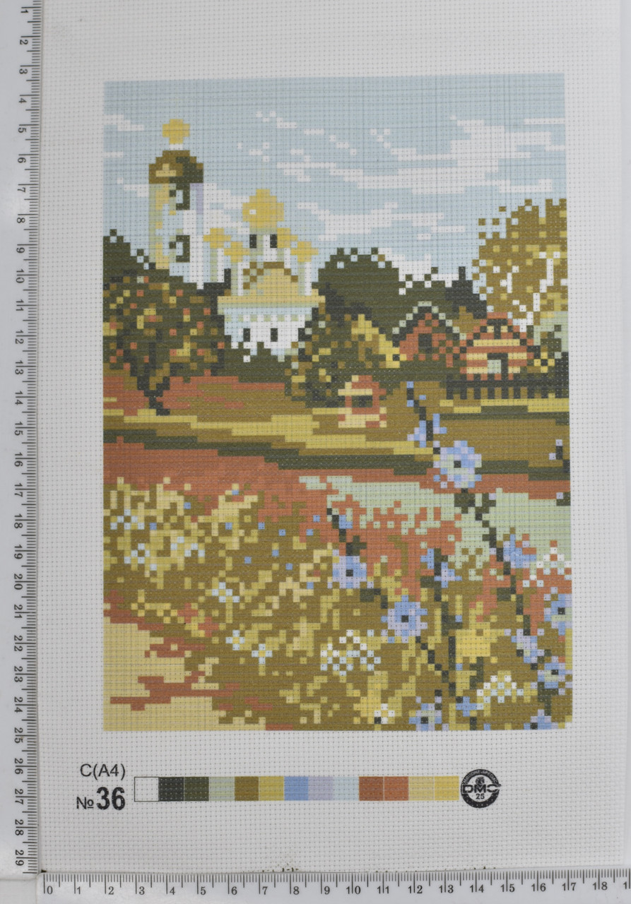 Друк на вишів.ткані (Польща) 20 * 30см №36