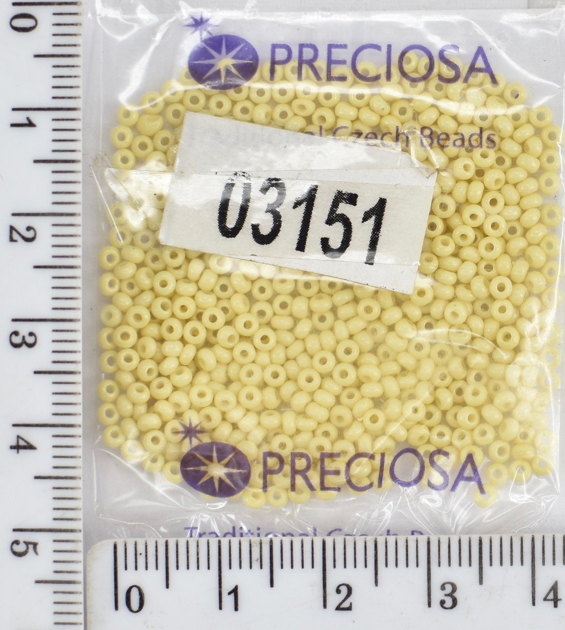 Бісер PRECIOSA №10 / 0 №03151 шт = 5гр