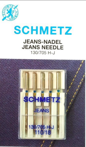 Голки для джинсових тканин Jeans № 110 SCHMETZ Німеччина побут шв маш