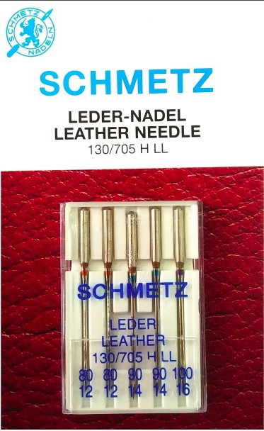 Голка Leather асорті для шкіри SCHMETZ Німеччина побут шв маш