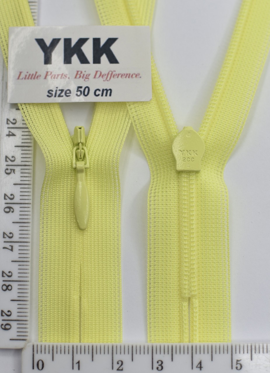 Блискавка спіраль №2 YKK Японія потайна нейлон 50см ( 803 )