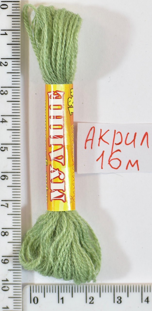 Муліне акрил (16м) №174 фісташ-зел