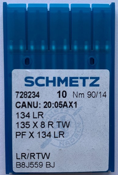 Голки 134 LR (PFx134LR) № 90 для прямострокових пром шв машин SCHMETZ Німеччина
