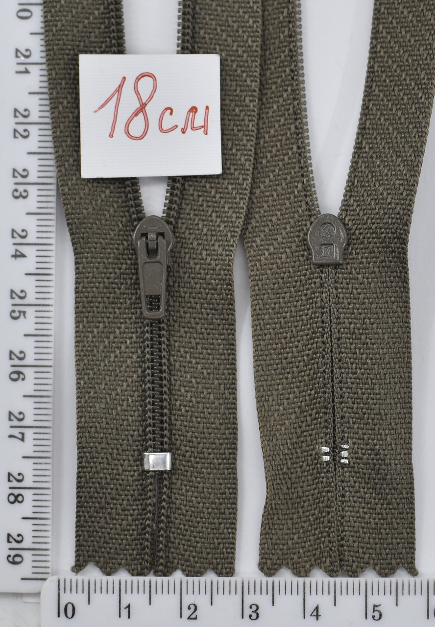 Блискавка спіраль №2 спіднична 18см № 5648