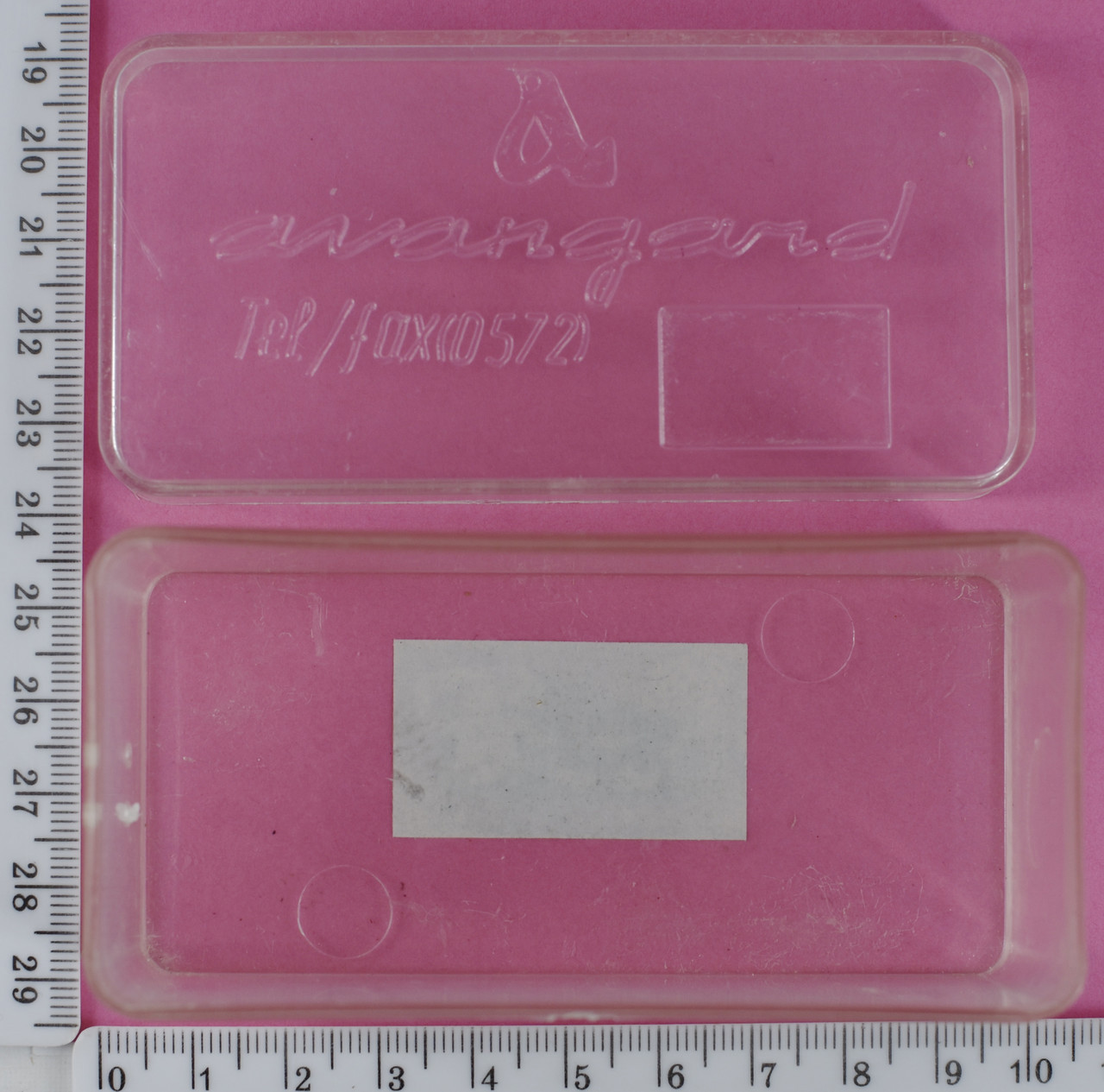 Коробок прозо вис = 4 см дл = 10см шир = 4,8 см