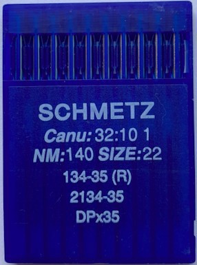 Голки 134-35 R (DPx35) № 140 для прямострокових пром шв машин SCHMETZ Німеччина