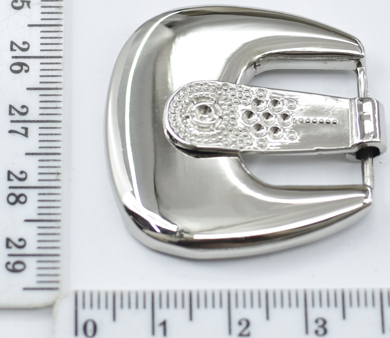 Пряжка метал шир 2см (Італія) сер