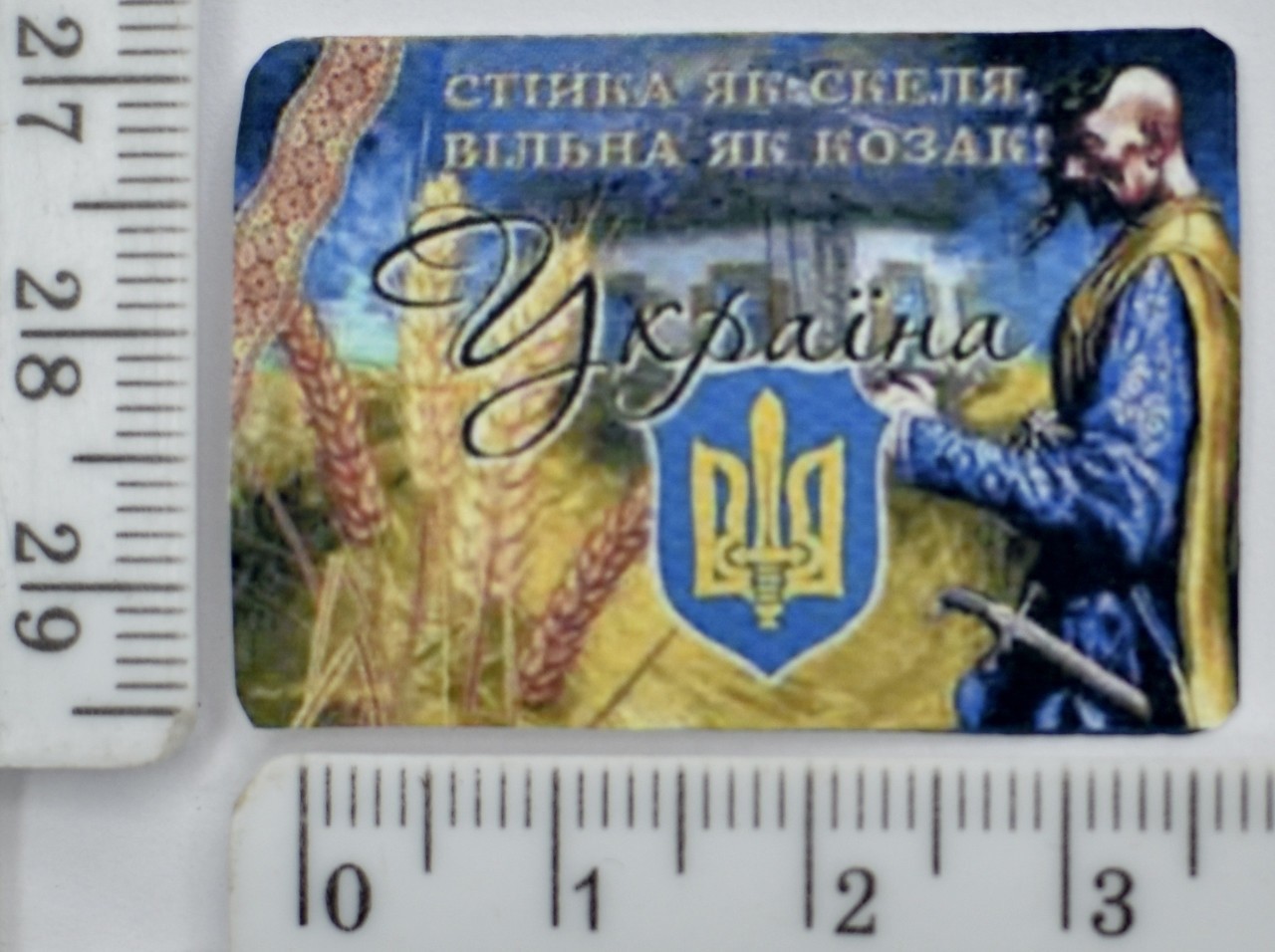 Аплікація клейовий друк спец фарбою 2.7см*3.9см