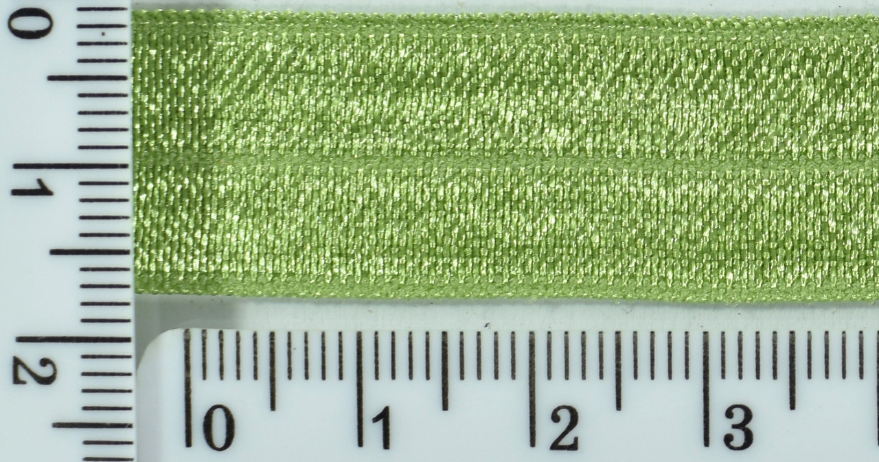 Гумка коса бейка шир 1,5 см олива