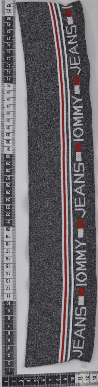 Гумка трикотажна "манжет" 9 * 50см "Jeans" сіра