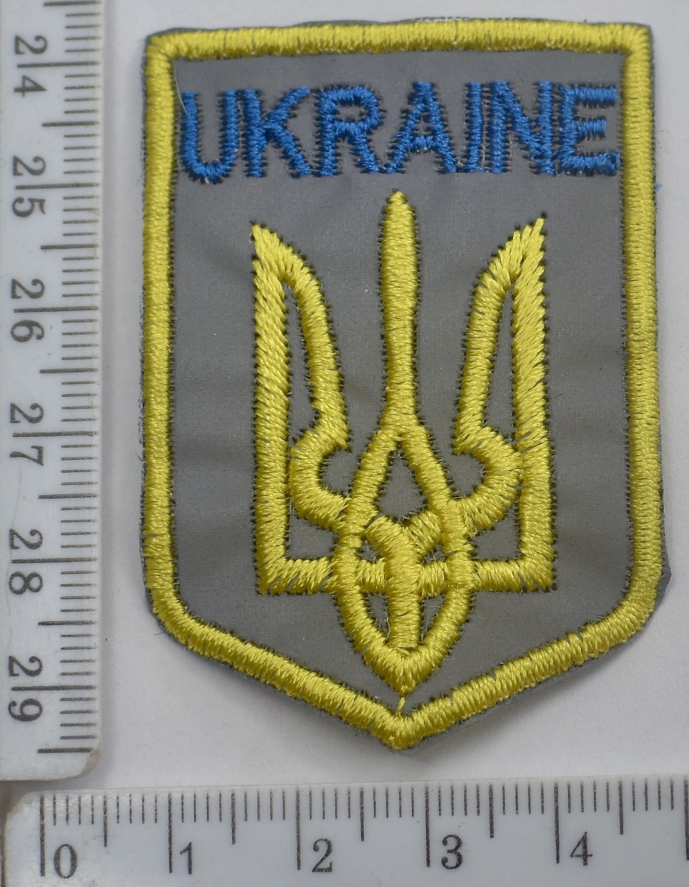 Аплікація термо клейова 4х 6см світловідбивна