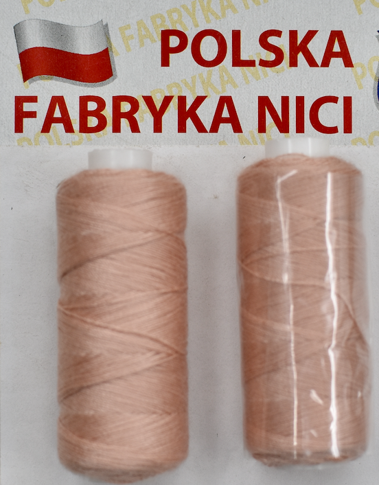Нитка п / е армовані №50е (аналог №36 джинс) 200ярд Польща №101