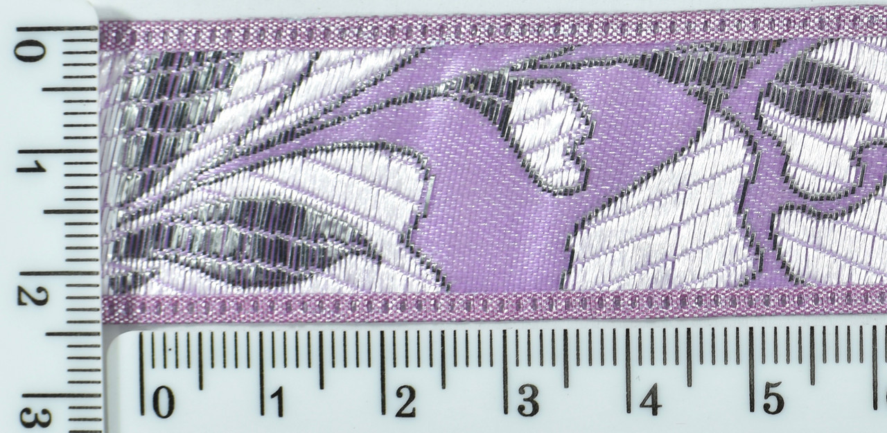 Тасьма (2,5 см) Польща бузок,5м