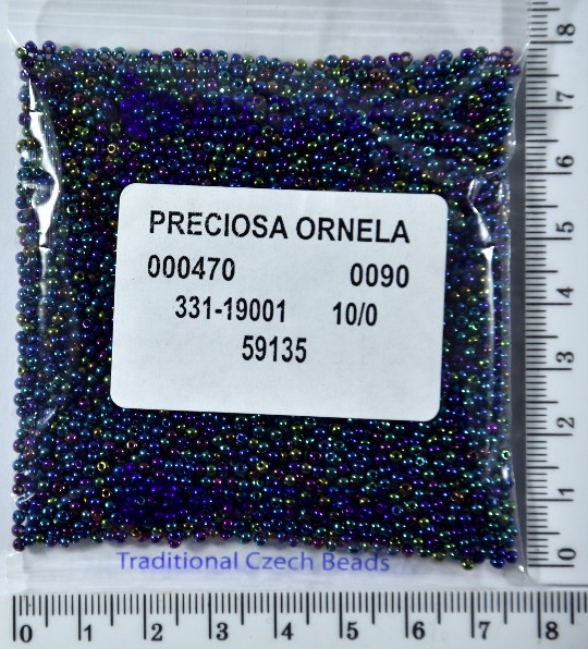 Бісер PRECIOSA №10 / 0 перлам №59135 пакет 50 грам