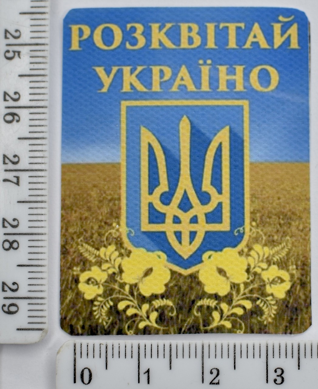 Аплікація клейовий друк спец фарбою 5см*3.9см