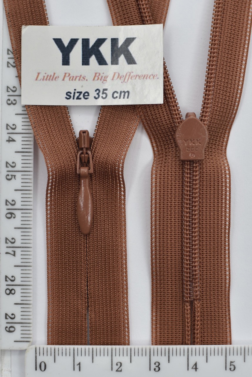Блискавка спіраль №2 YKK Японія потайна нейлон 35см ( 809 )