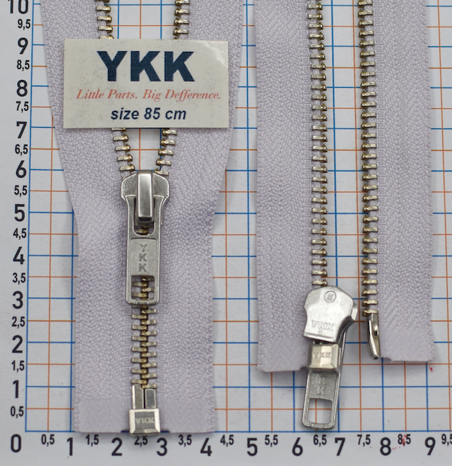 Блискавка  80см метал преміум №5 YKK Японія бузок