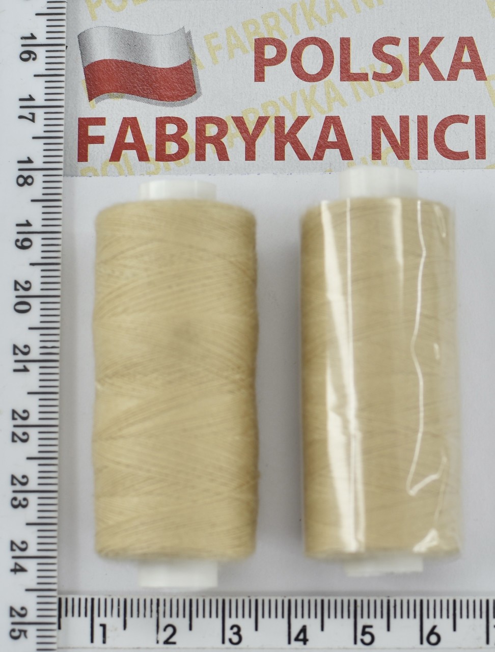 Нитка поліестер армовані №80 (аналог №40 / 2) 400ярд Польща №457