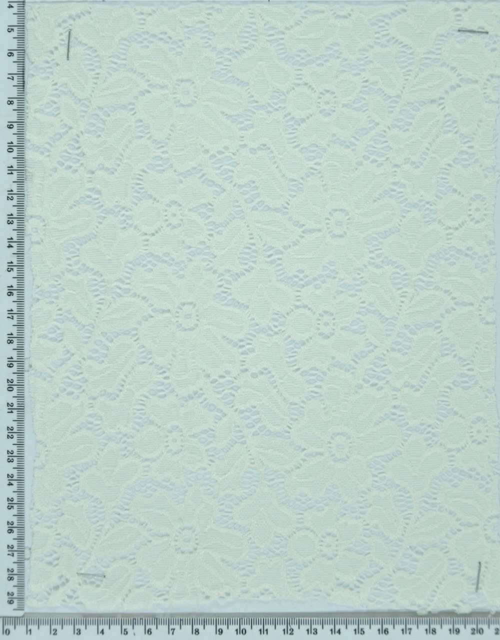 Тканина гіпюр стрейч шир 1,5м біло- молочна