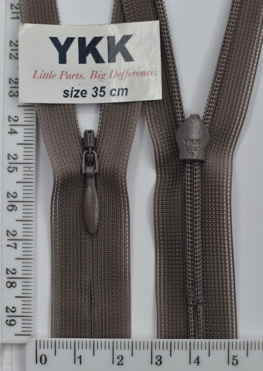 Блискавка спіраль №2 YKK Японія потайна нейлон 35см ( 296 )