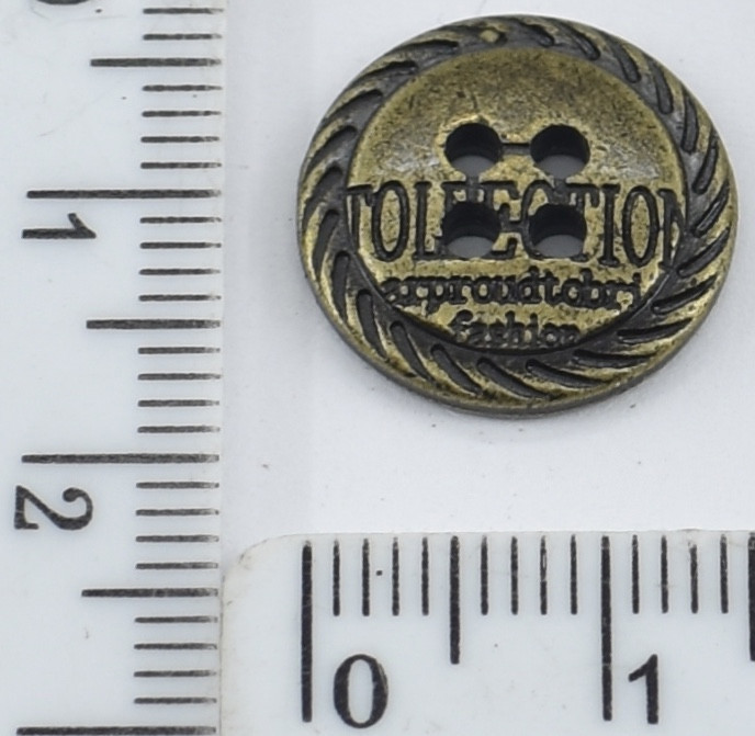 Гудзик ф 15мм метал оксид