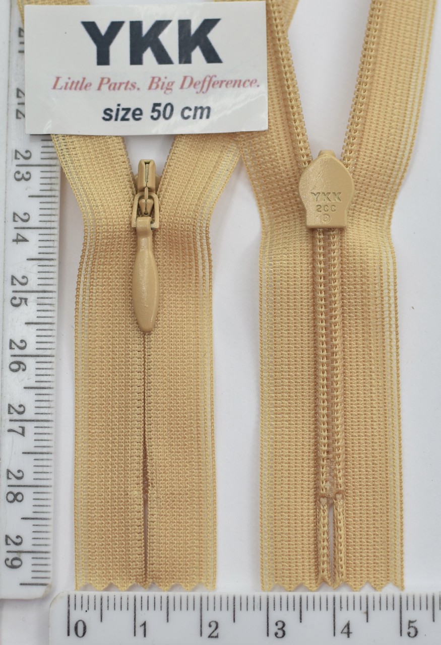 Блискавка спіраль №2 YKK Японія потайна нейлон 50см ( 167 )