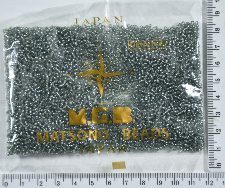 Бісер №11 / 0 "MATSUNO" -Японія (50гр) №56 сірий