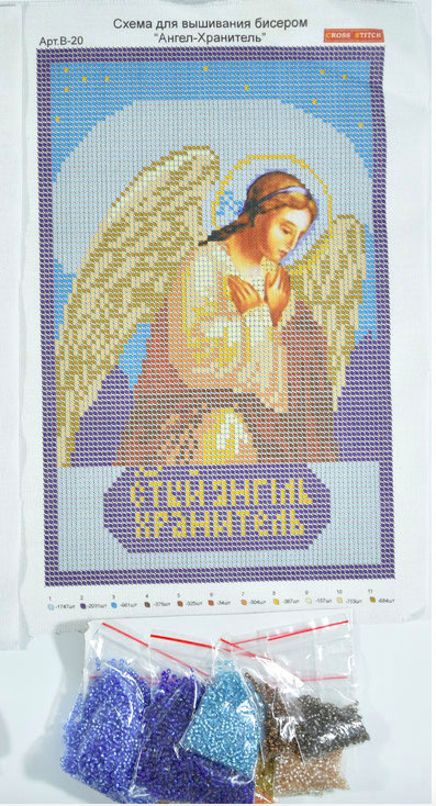 Набір вишивка-бісером (А4) №20
